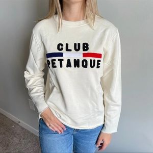 SOLD ❤️ Club Pentanque Crew Top